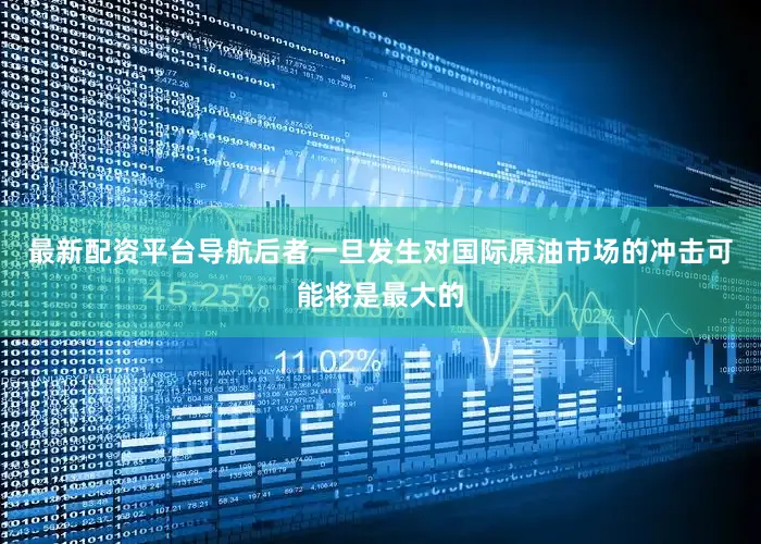 最新配资平台导航后者一旦发生对国际原油市场的冲击可能将是最大的